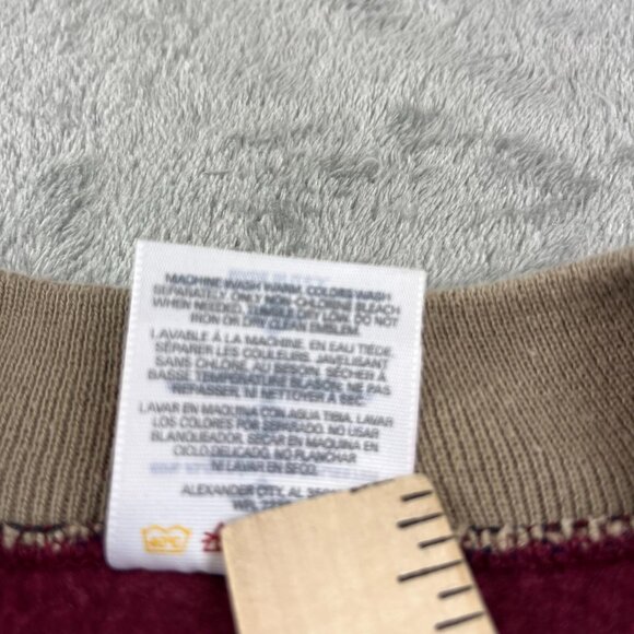 VTG TSSAA State Championship Jerzees Super Sweats Sweatshirt Men Large Burgundy - Picture 12 of 13